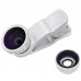 3 in 1 Wide Angle Macro Fisheye Mobile Phone Lenses Kit