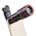 HD 12x Optical Zoom Camera Telescope Lens With Clip For iPhone/For Phone Univers