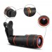 HD 12x Optical Zoom Camera Telescope Lens With Clip For iPhone/For Phone Univers