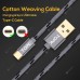 TOPK Type C Cable for Xiaomi Redmi Note 7 Fast Charging Data Sync USB for Samsung Galaxy S9 Oneplus