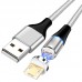 Magnetic Plated Micro USB Data Cable Fast Charge Line 1m