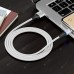 Magnetic Plated Micro USB Data Cable Fast Charge Line 1m