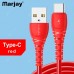 Marjay Type C Micro USB 2.4A Fast data charging cable For Samsung Huawei Xiaomi For xiaomi note 10