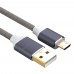 USB 2.0 Micro USB Cable Android Charger 24K Gold Plated Braided 2.4A Fast Sync and Charging Cord