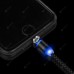 Micro USB Magnetic Metallic Braid Charging Cable 2m