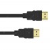 HDMI Male to Male Gold Plated Connection Cable 0.5m