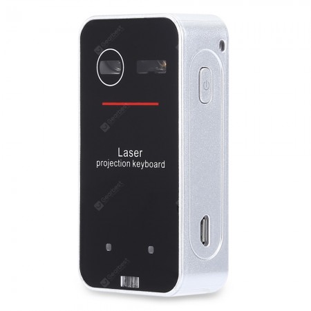 Bluetooth Laser Projection Virtual Keyboard with LCD Display