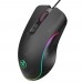 HXSJ A867 7 Keys Wired Gaming Mouse RGB 6400 DPI Adjustable Ergonomic Mice