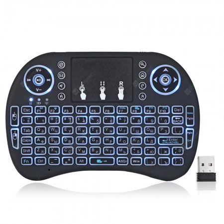 V8S 2.4GHz Wireless Air Mouse Mini Keyboard Touchpad Russian Version