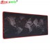 Anti-skid World Map Rubber Mouse Pad Oversized Non-slip Desktop Keyboard Mat