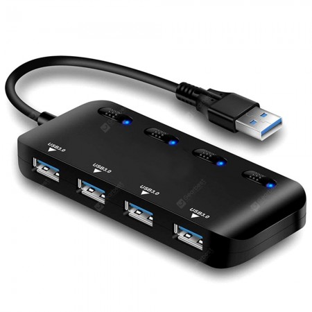 High-speed Ultra-thin USB 3.0 4 Ports Hub